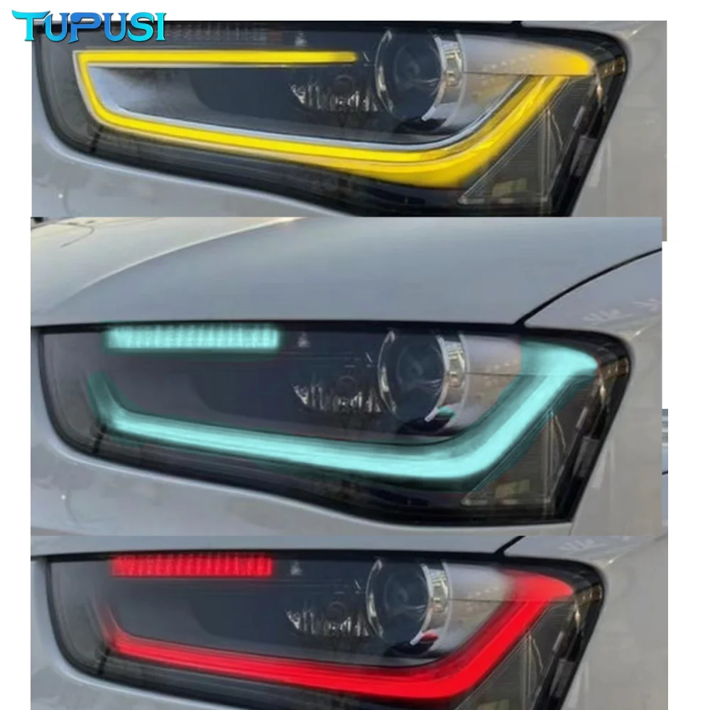 

Yellow Red Blue module LED Boards For Audi A4 B8 DRL LED daytime running lights LED board light source replace OEM Supre Yellow