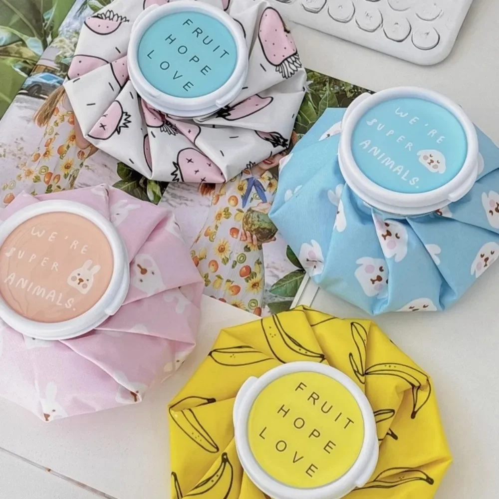 Applicare il ghiaccio per ridurre i pori Panno per il riempimento dell'acqua Impacco di ghiaccio rinfrescante Impacco di ghiaccio riutilizzabile Massaggio per il viso Strumenti per la cura della pelle di bellezza del viso degli occhi