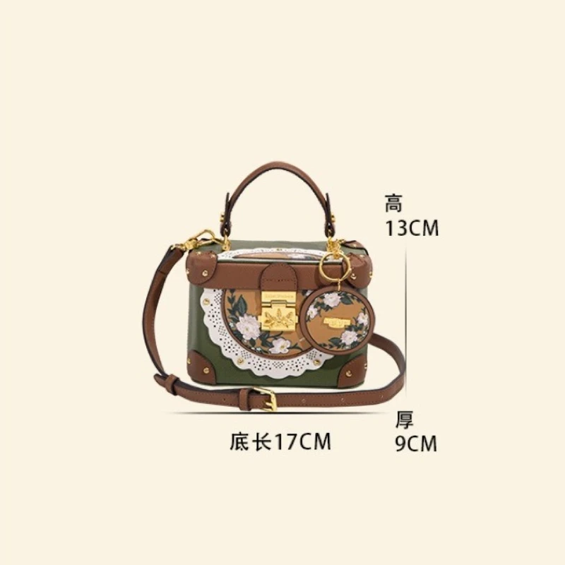 Sac à bandoulière en simulé cuir pour femmes, Version de luxe, sac seau à bandoulière imprimé, sac à main tendance pour les déplacements