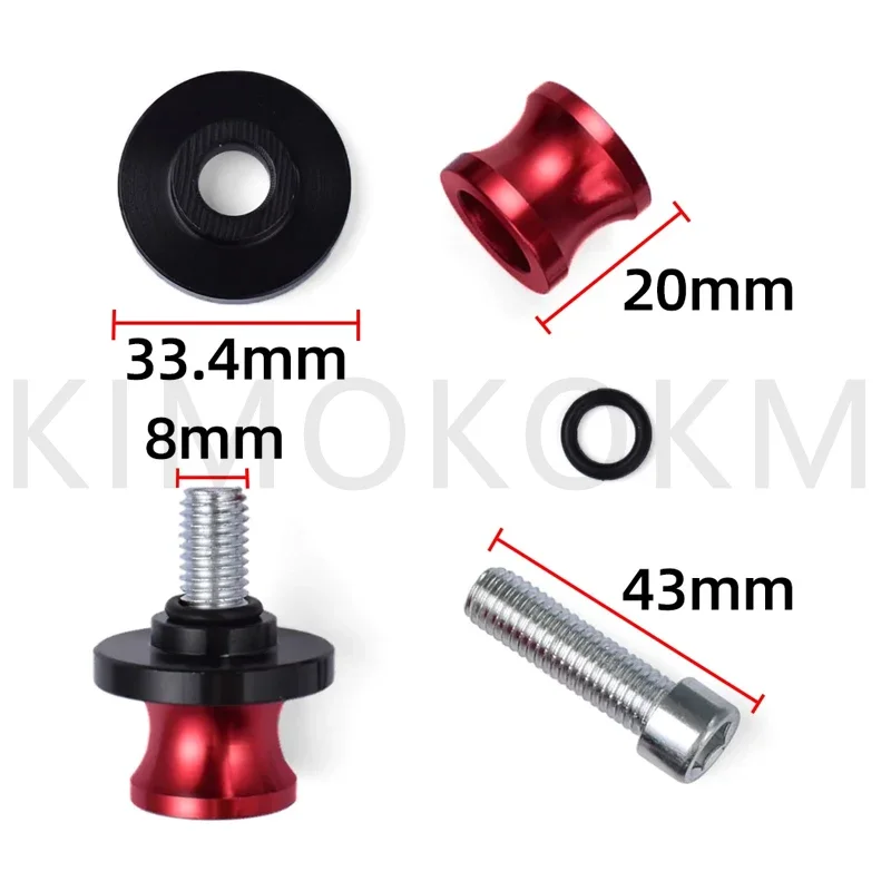 Motorcycle Swingarm Spools Rear Stands Screw Sliders Accessories For Suzuki GSR 750 600 400 GSX-R GSXR 125 150 250 600 750 1000