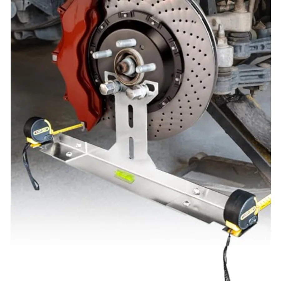 

Wheel Alignment Tool for DIY Toe Adjustment Stainless Steel Toe Alignment Plates Allow One Man Operation Quick and Easy Way to