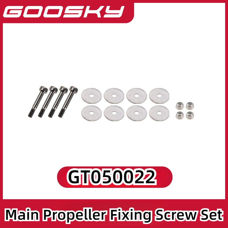 GOOSKY E2 UH-1Y RC Helicopter Spare Parts 3D Helicopter Main Propeller Fixing Screw Set GT050022