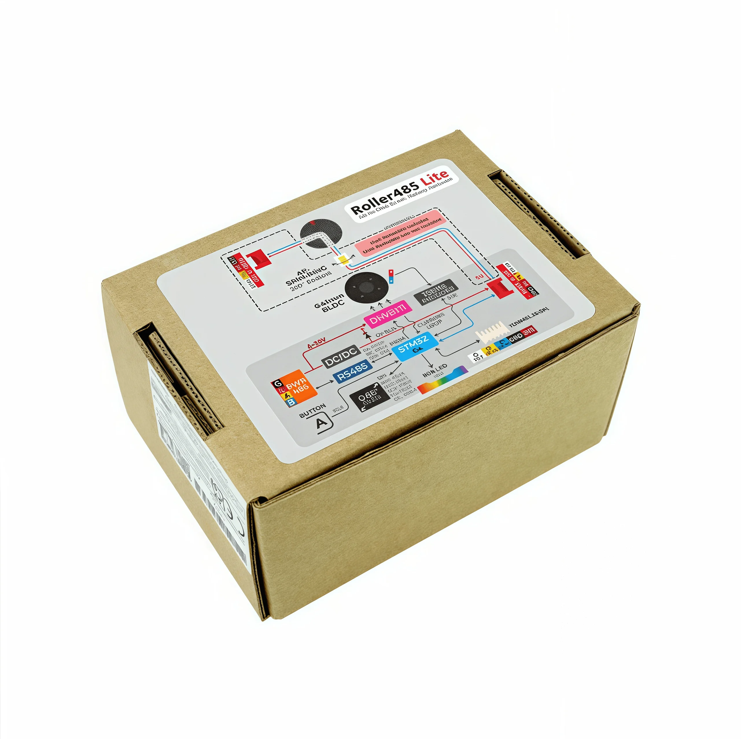 M5Stack Roller485 Lite مجموعة التحكم في محرك التيار المستمر بدون فرش FOC محرك مغلق