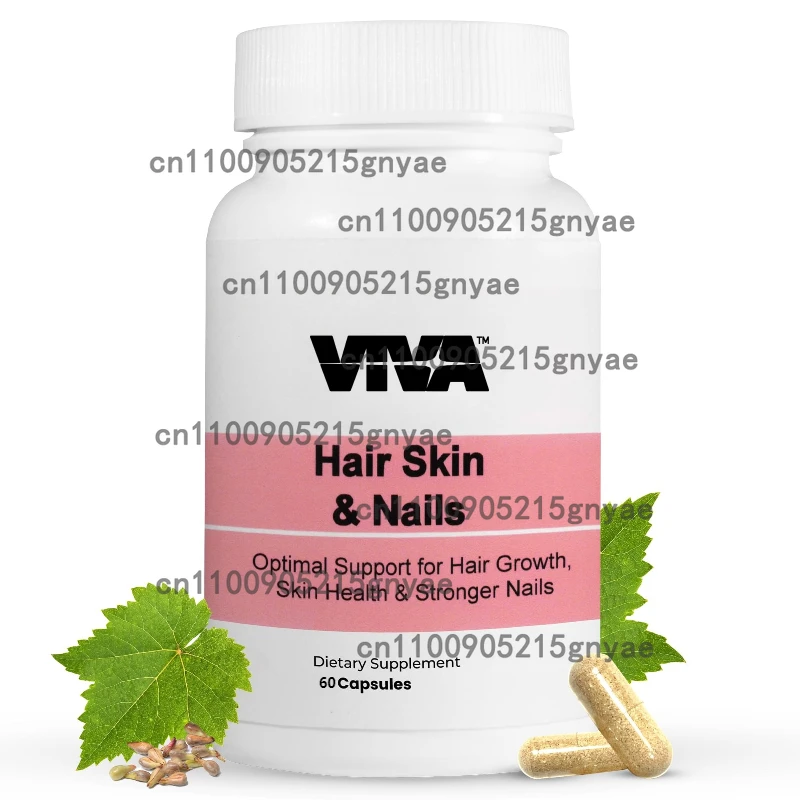 

Hair Complex - Biotin and Vitamin B - Supports Healthy Hair, Skin, and Nails - Hormone Free, Gluten Free