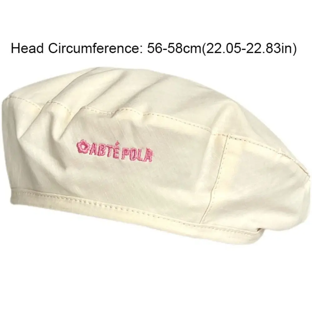 Topi Baret Retro Motif Kotak-kotak Dua Sisi Warna Solid Gaya Jepang untuk Wanita, Topi Beanie Datar, Topi Pelukis, Topi Oktagonal Wanita