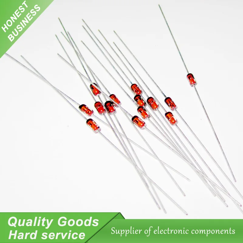 100PCS BAT85 DO-34 Detector Diode Schottky Rectifier New Original Free Shipping