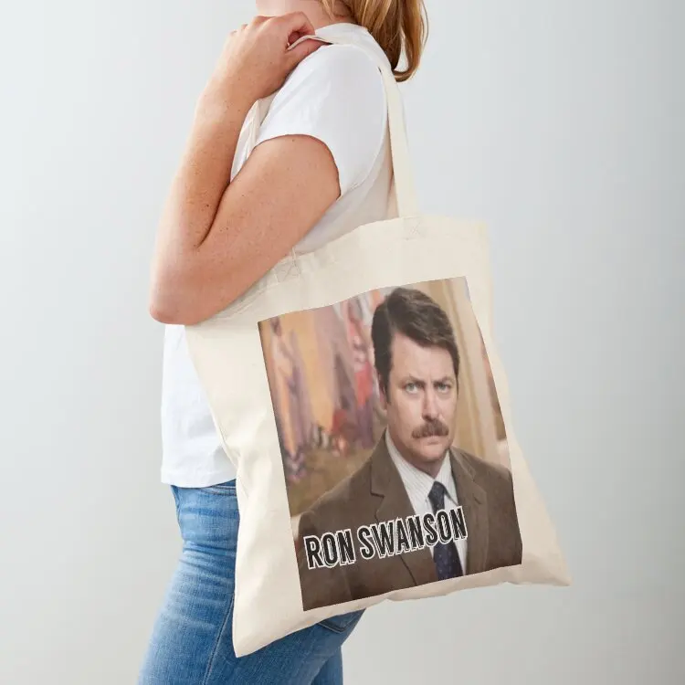 

Ron Swanson Tote Bag Shopping bags large size bags Big bag women tote bag woman