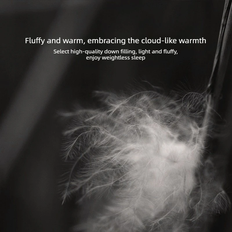 90 White Duck Down Core Thickened Goose Down Warm Blanket Four Seasons Duvet Blanket Quilt Filling Duvet Down Comforter