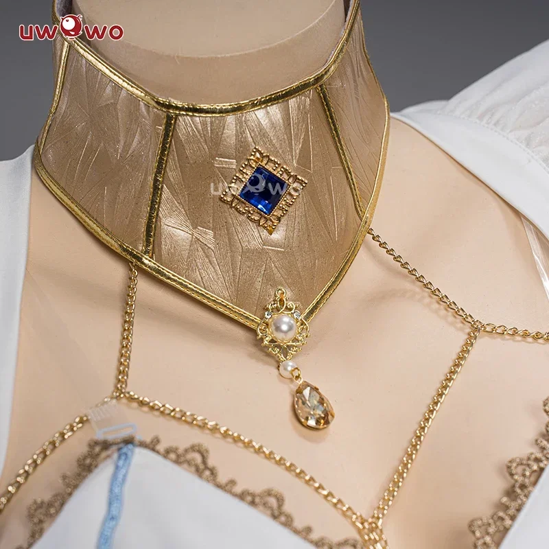 KL2 متوفر في المخزون UWOWO ليلى أزياء الخادمة التأثيرية جينشين إمباكت فانارت كوسبلاي فستان الخادمة الحصري أزياء الهالوين 6 #   مم