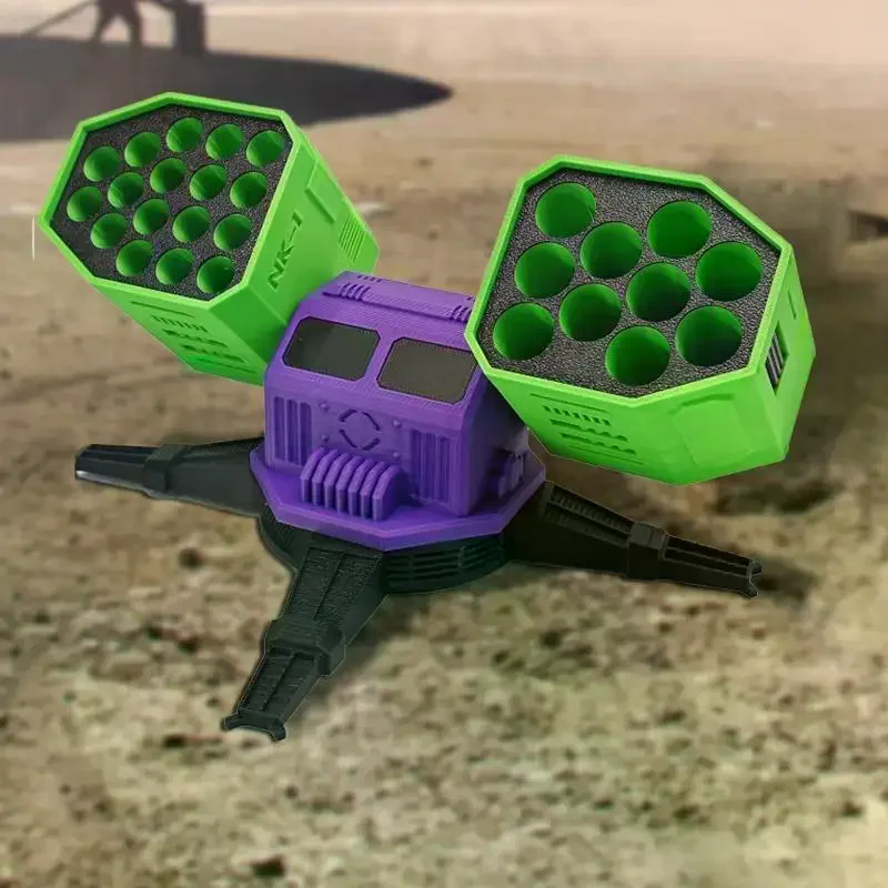 1Pcs Creative Desktop Ornament 3D Printed Battery Organizer With AA/AAA/18650 Storage Functional & Decor