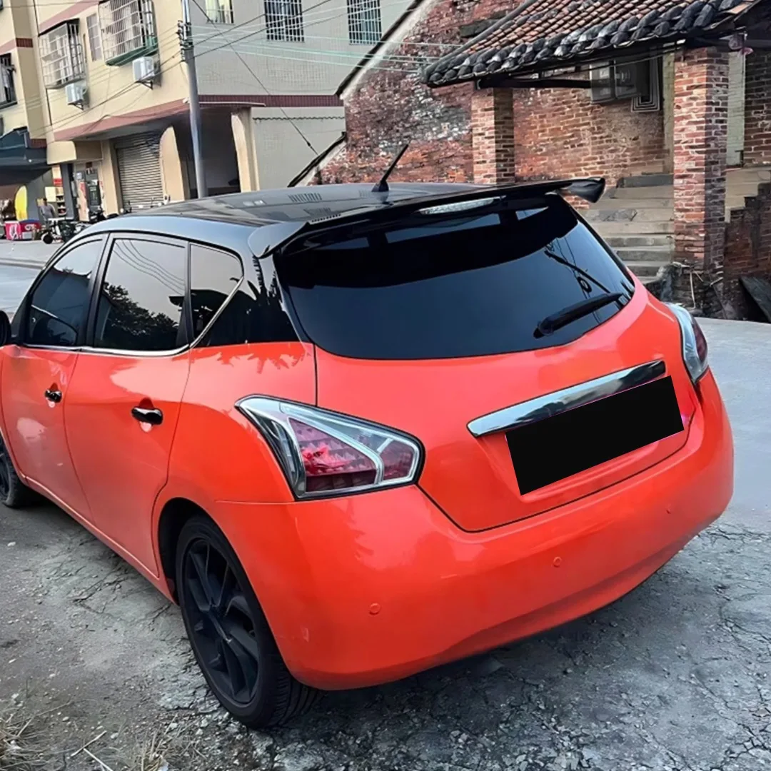 Rennsport-Heckflügel Spoiler Kofferraumlippe Racing-Styling Tuning-Zubehör Universal für Schrägheck- und SUV-Fahrzeuge 130cm Passend für die Meisten Fahrzeuge – Detail 8