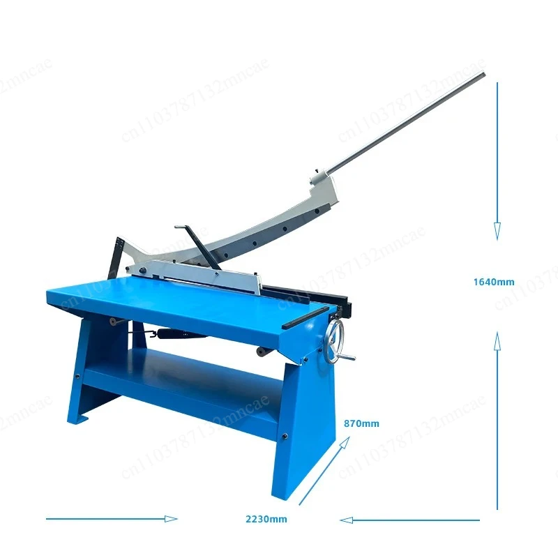 Quick Clamping Standard Back Gauge Hand Wheel Adjustment Balance Hammer Table Tin Shears Manual Metal Shears GS-1000
