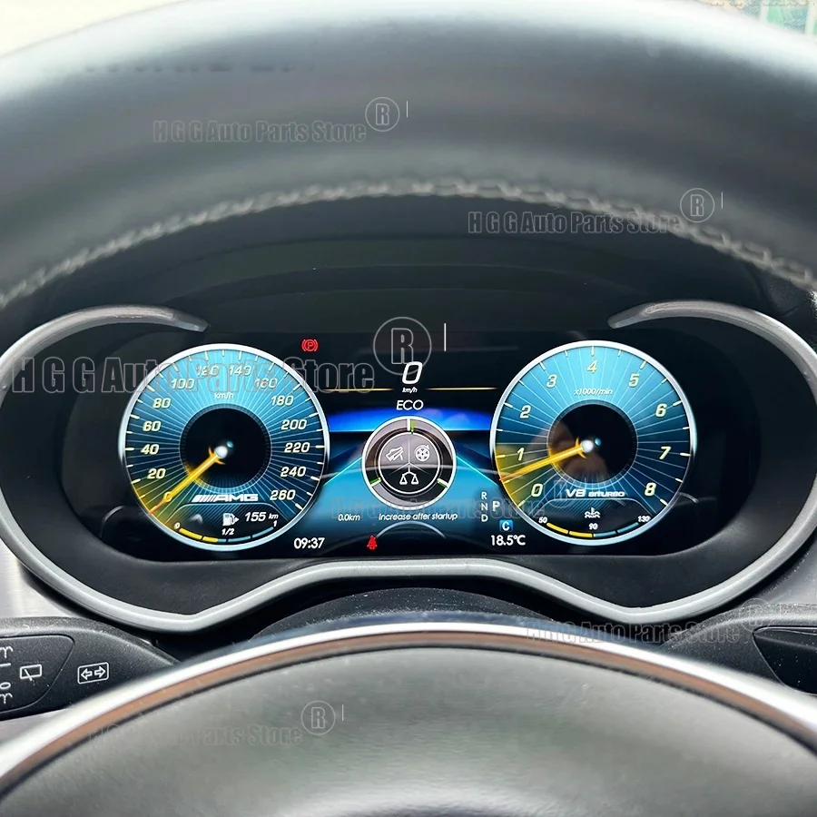 

Встраиваемый ЖК-спидометр для Mercedes Benz ML GL G GLE GLS X166 2012-2019, NTG4.5 5.0, умная приборная панель, 11 дюймов