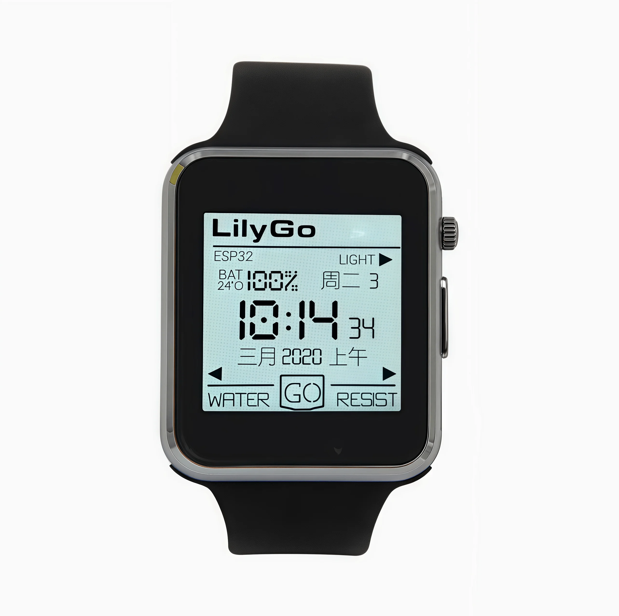 T-Watch-2020 V1 ESP32 رقاقة رئ - مراجعة Regulator Display Watch وسعره