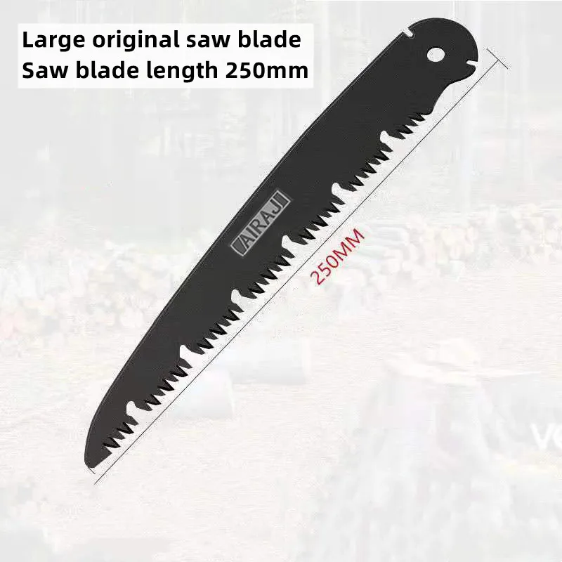 ZK30 SK5 Steel Blade Folding Saw Woodwork Hand Saw Garden Household Sawing Branches Saw Pruning Folding Saw Wood Cutting Hacksaw