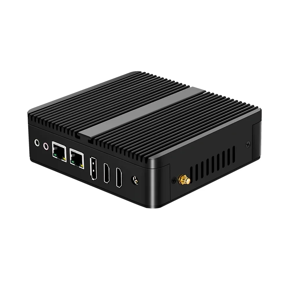 كمبيوتر صغير Topton In-tel N100 Windows11/Linux مع شاشة RJ45 LAN 3*HD مزدوجة وBT wifi minipc