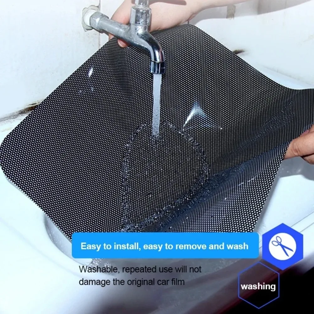 Car static paste car glass sunscreen heat insulation film sticker anti-peeking sticker
