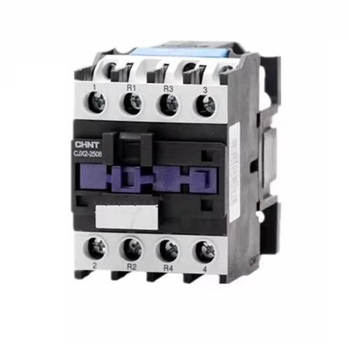 Imagen 2 del producto CHINT CJX2-2504 4NO 4 polos 25A 220V 36V 24V CJX2-2508 2NO 2NC Contactor eléctrico industrial de montaje en riel CJX2-25004 LC1-25008