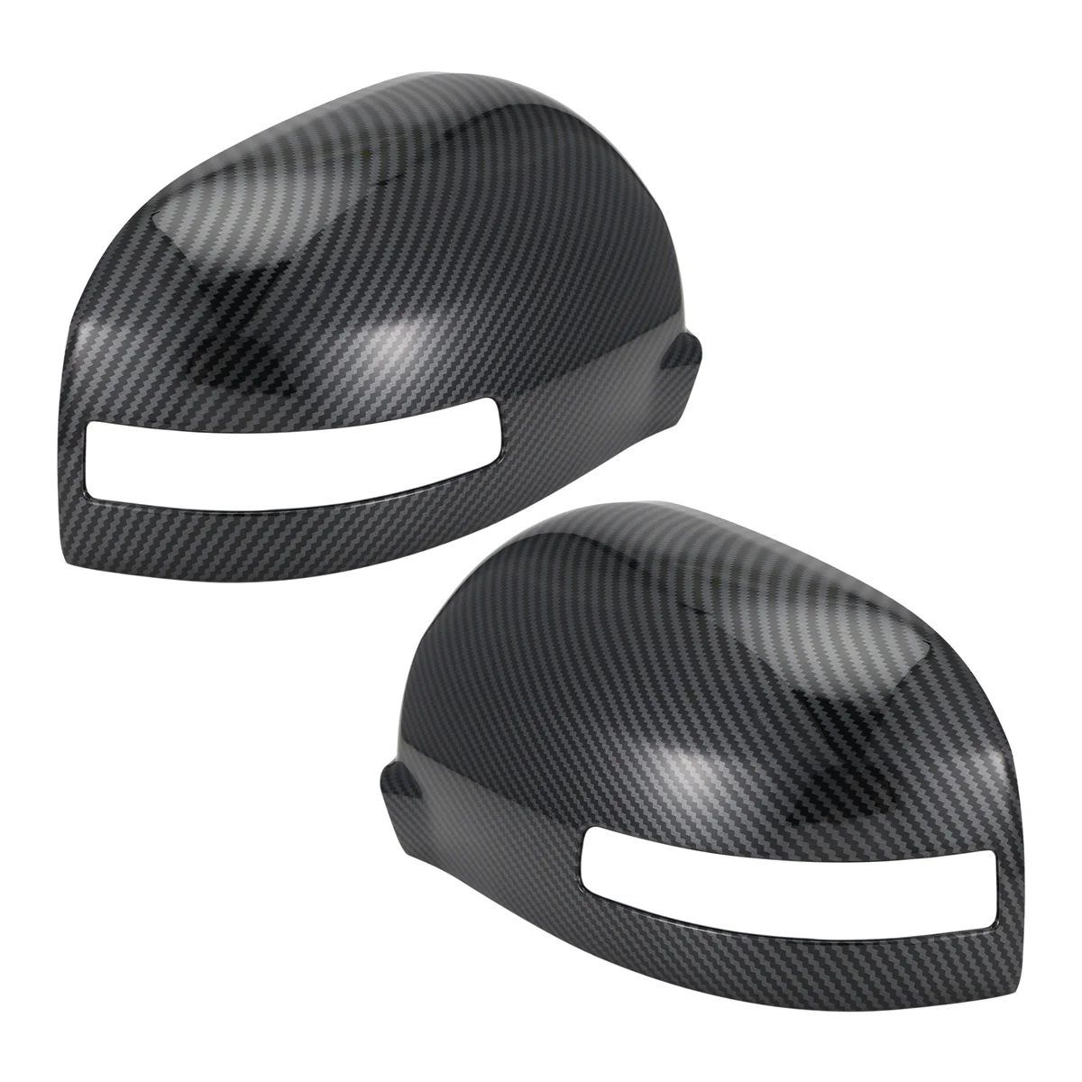 

N31R_Накладка на зеркало заднего вида из углеродного волокна для Mitsubishi Outlander 2013, 2014, 2015, 2016, 2017, 2018, 2019