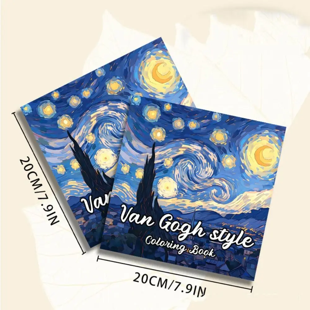 20-Blatt-Malbuch aus Papier, Graffiti, mit mehreren Themen, Kritzeleienbuch, Schloss, Montessori, Zeichenspielzeug, Büro- und Schulbedarf