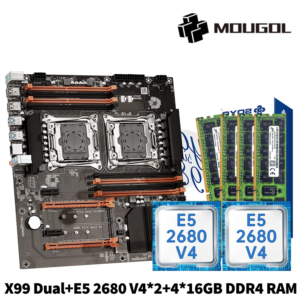 Mougol X99 Dual Cpu… - image