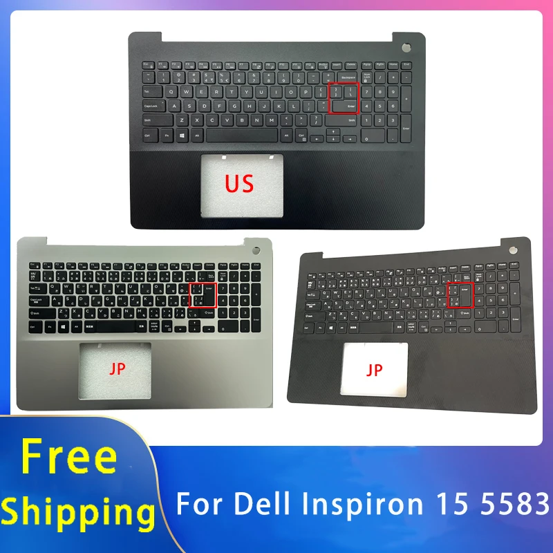 

Новинка для Dell Inspiron 5583; сменные аксессуары для ноутбуков, американская или японская клавиатура