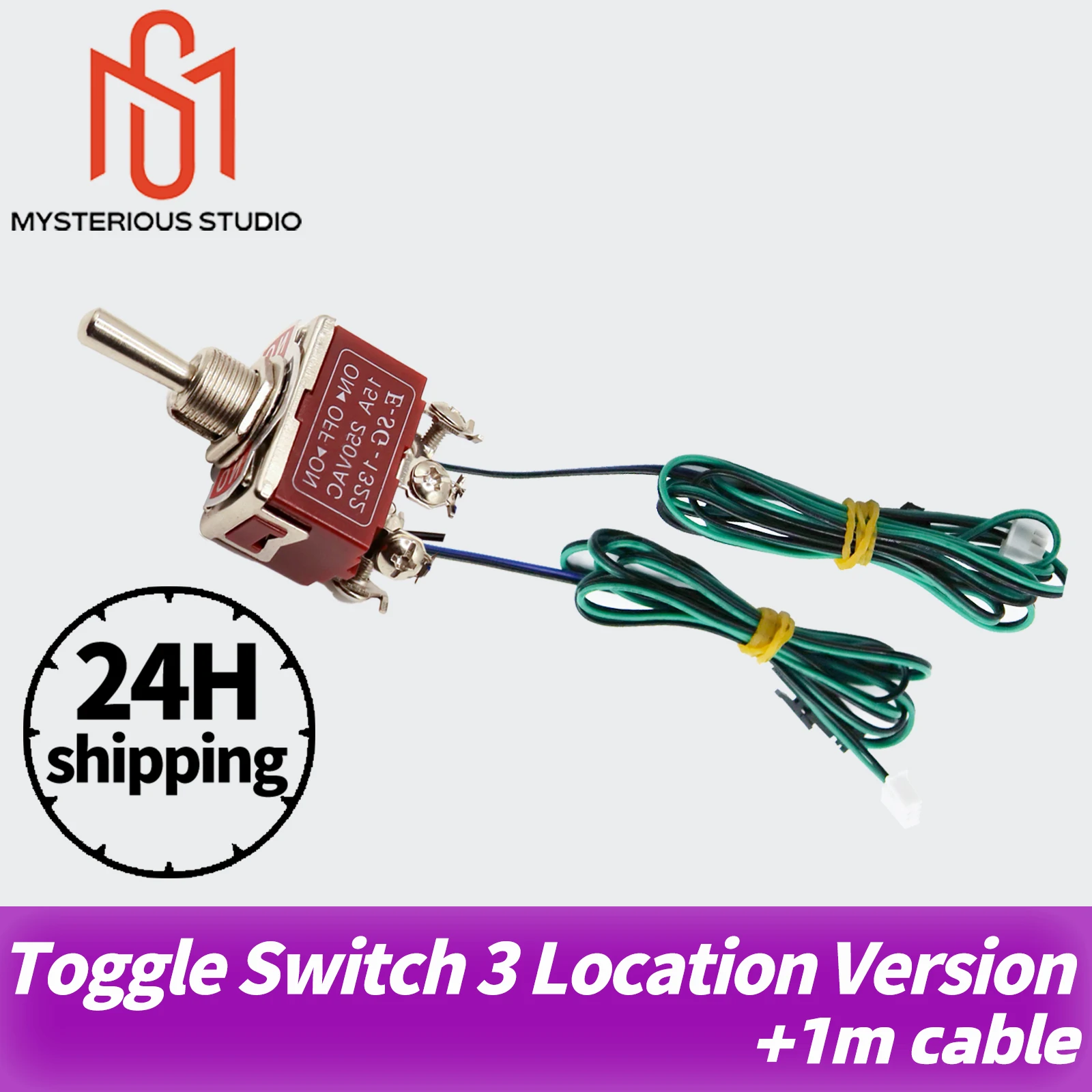 Secret room escape game mechanism props Electronic puzzle superb 1987 GY mysterious studio Toggle Switch-3 Location Version only