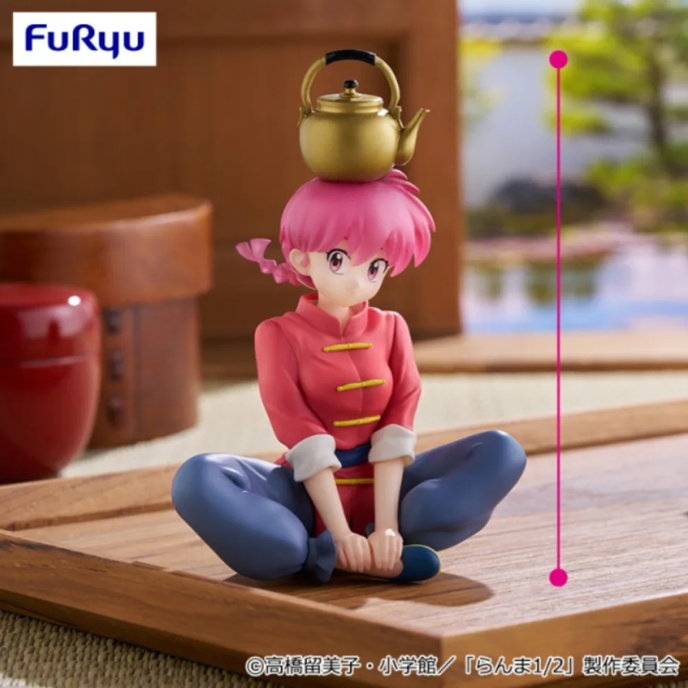 En stock, figura original y auténtica de FuRyu, inspirada en el anime Ranma 1/2, edición 2024, Saotome Ranma, 11 cm, modelo de colección, juguete, figura de Saotome Ranma, regalo.