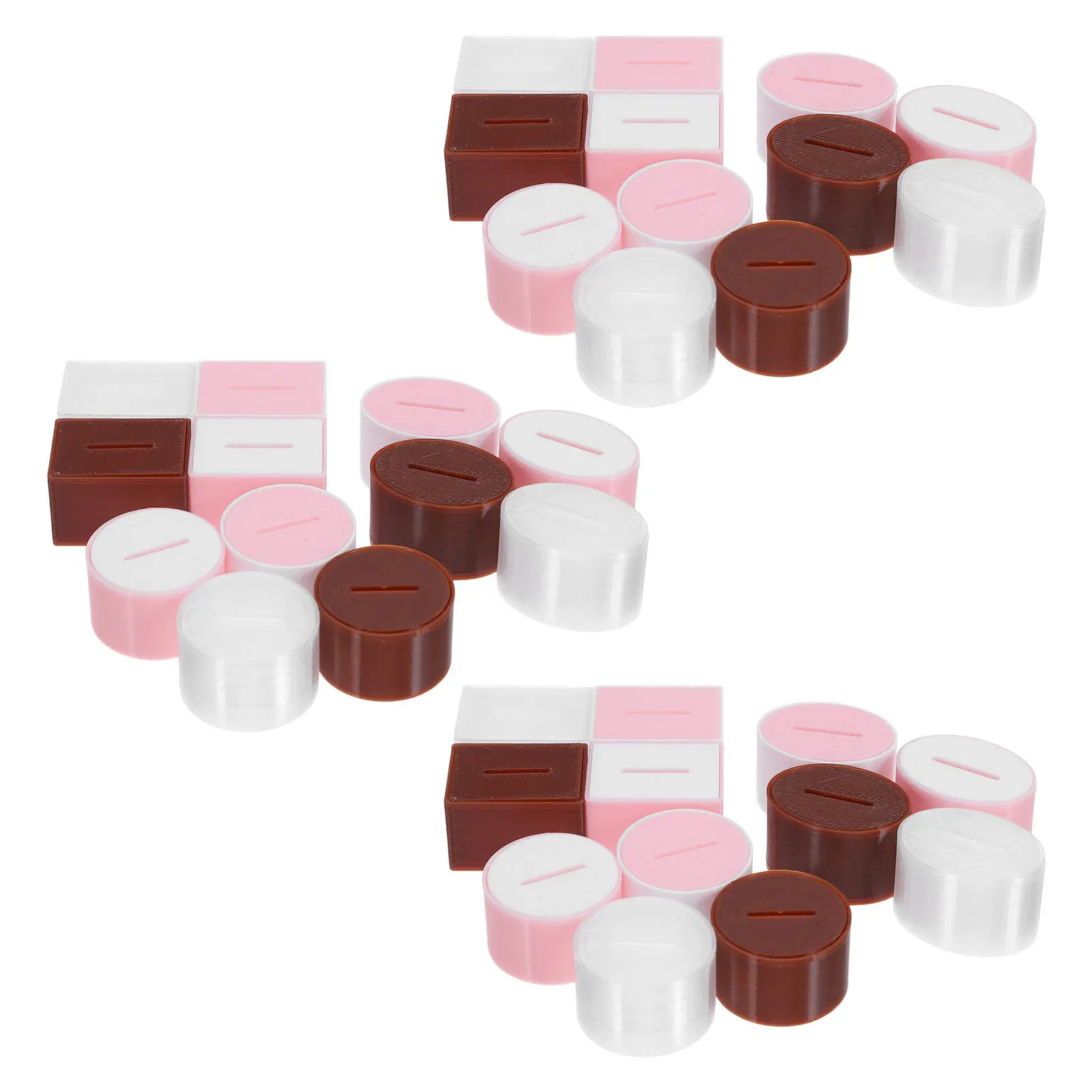 

Набор из 24 миниатюрных коробочек для салфеток в винтажном стиле, диспенсер для салфеток, декор для кукольного домика, украшение для ванной комнаты