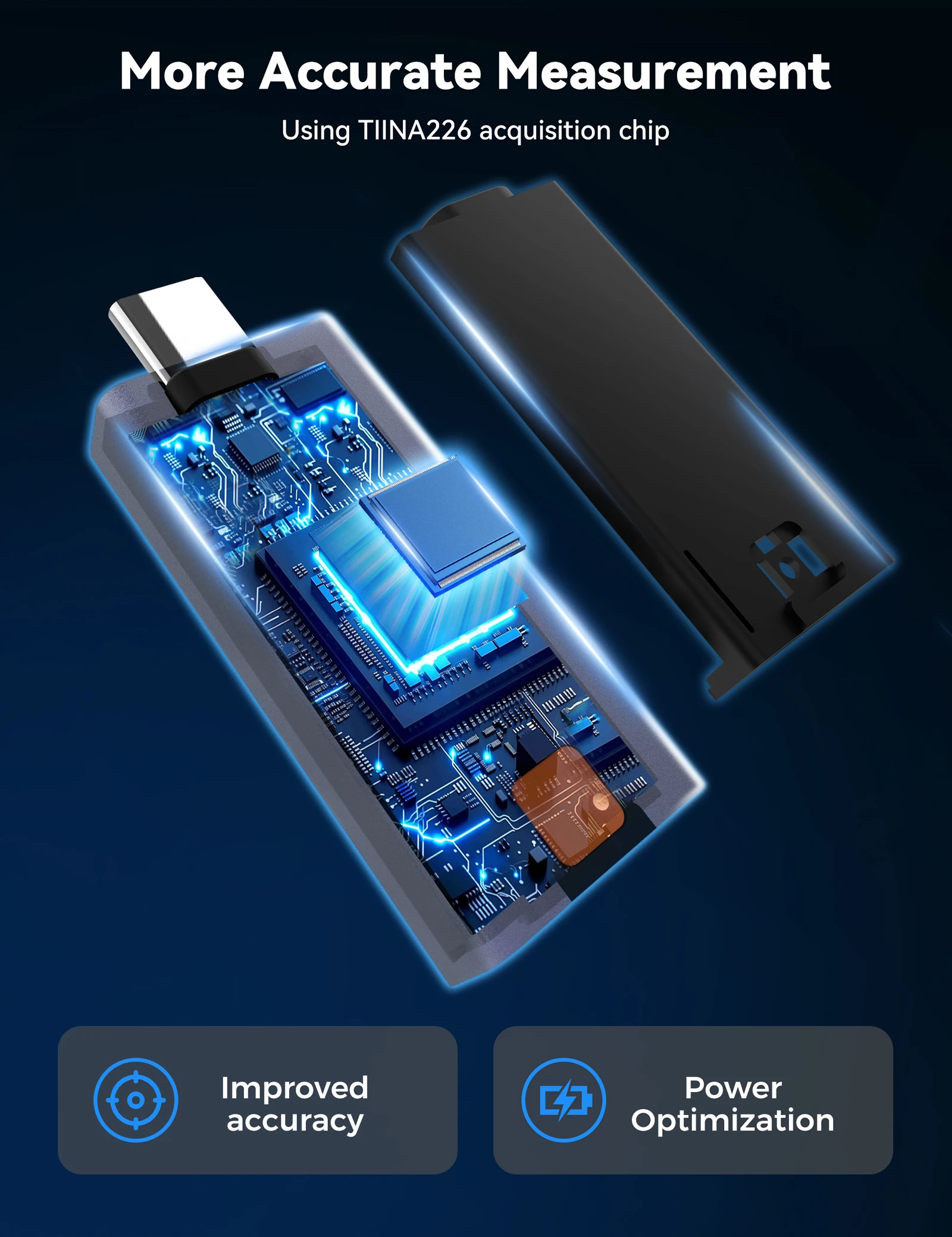 UT02C UT03C Typ-C Tester Multifunktions-Digitalanzeige DC Spannung Strom Leistungsmesser Telefon Ladetester DC 4-30V 0-12A – Detail 16