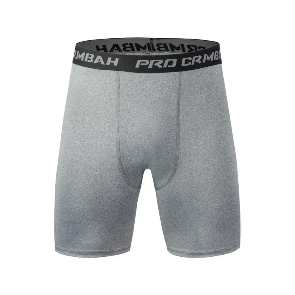 Calções desportivos de secagem rápida para homens, Calça curta apertada, Corrida, Corrida, Fitness, Novo