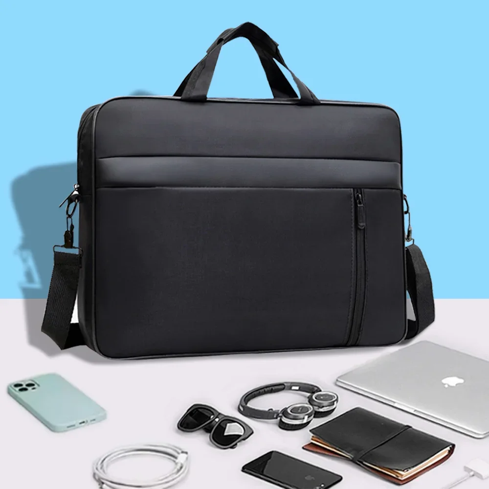 Laptop Tablet Bag 15.6 in Notebook Case for Macbook Air Pro Tablet Accessories Waterproof Portable Travel Carrying Shoulder Bag