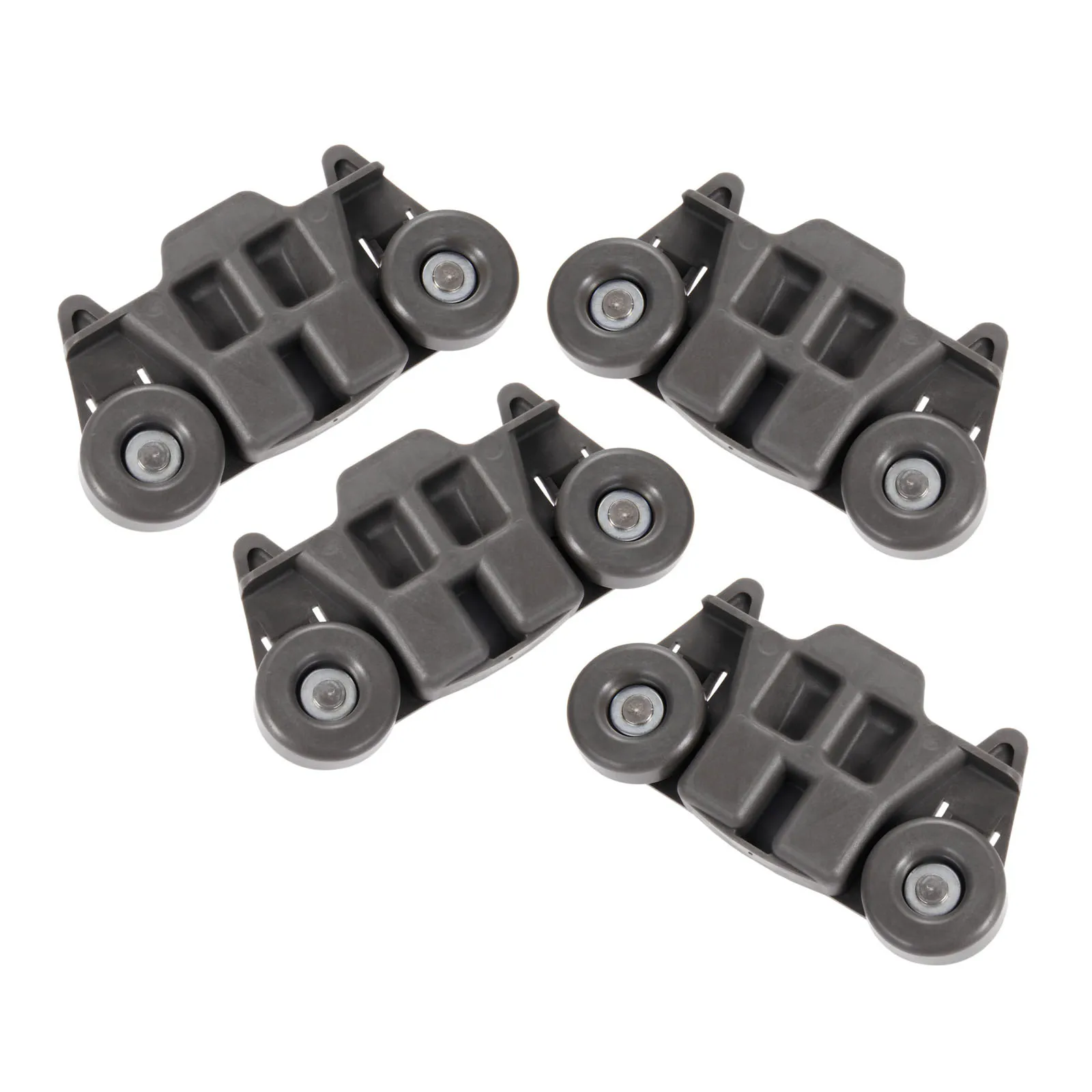 4 Peças Roda Inferior para Cesto de Lava-Louças W10195416V W10195416 Substitui AP5983730 PS11722152 para Whirlpool Kenmore KitchenAid Amana