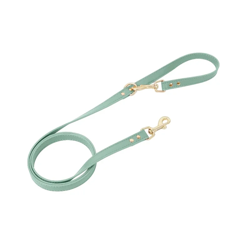 

Dog rope traction rope small dog leather separate rope anti-winding