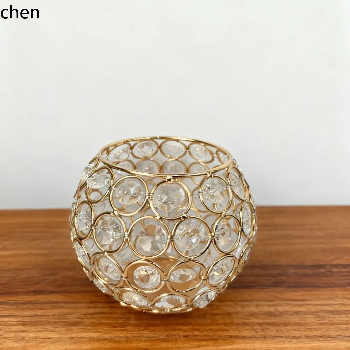 H1Iron Metal Glass Hydroponic Small Vase Modern Living Room Coffee Table Dining Room Flower Arrangement Home Decorative Ornament