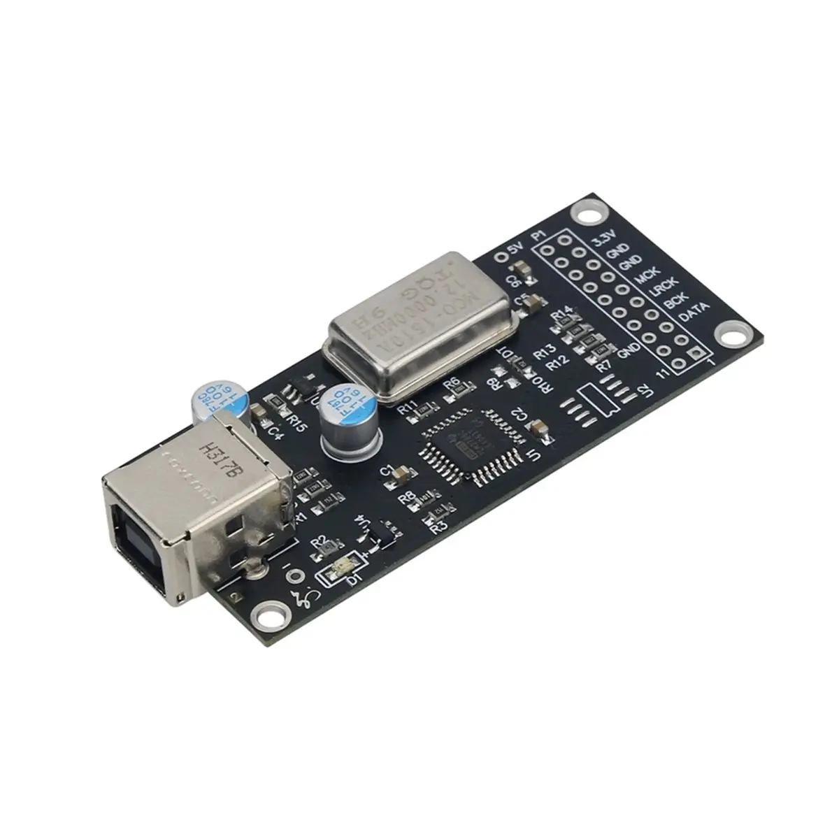 【★2026 Popular♠】Digital USB Sound Card Module I2S Output Based on PCM2706 with Crystal Oscillator