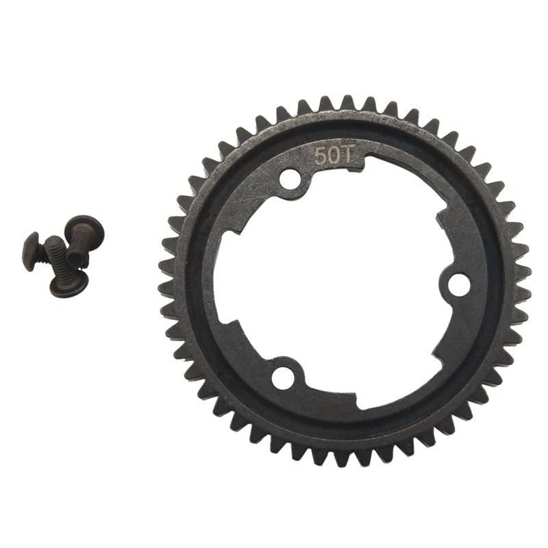 T23C For Hot Racing Harden Steel 50T 1Mod Main Spur Gear For RC Car Traxxas 1/5 X-Maxx 1/7 XO-1 1/10 E-Revo VXL New MAXX A