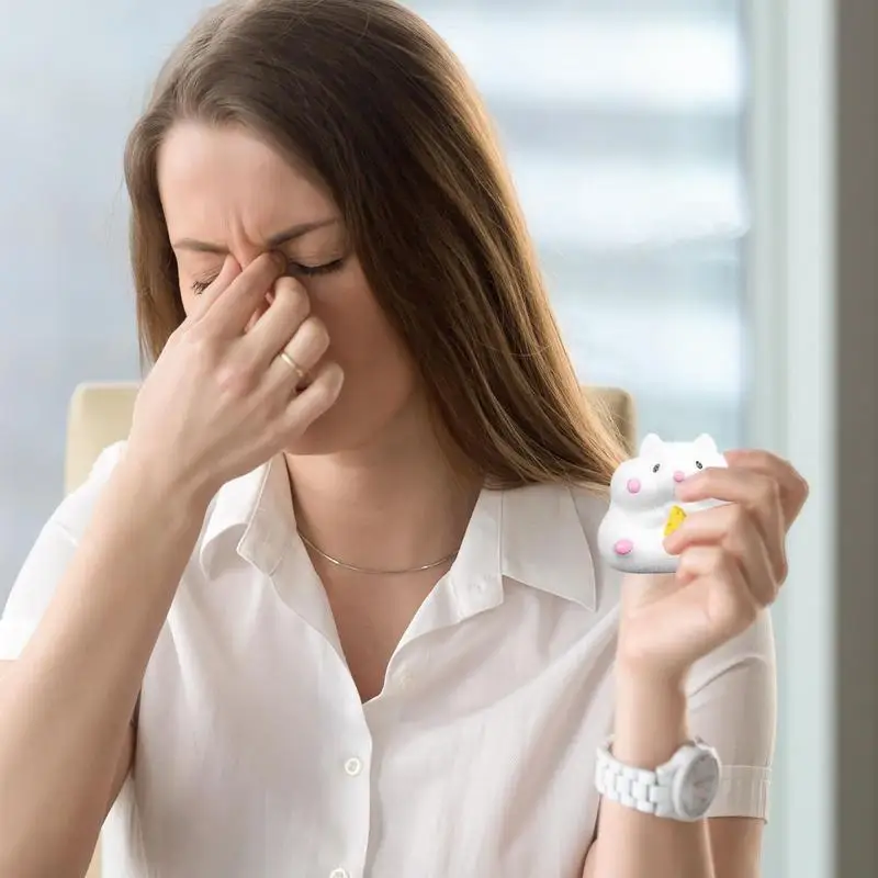 Hamster Knijpspeelgoed Zintuiglijke Hamster Rekbaar Speelgoed Dier Zintuiglijke Ontspanning Fidget Voor Volwassenen Meisjes Kinderen Mannen Tieners Vrouwen