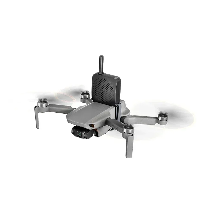 مكبر صوت بدون طيار مكبر صوت لاسلكي لـ DJI Mini 4K/Mavic 3 Pro/Mini 4 Pro/Air 3 1000M جهاز تحكم عن بعد