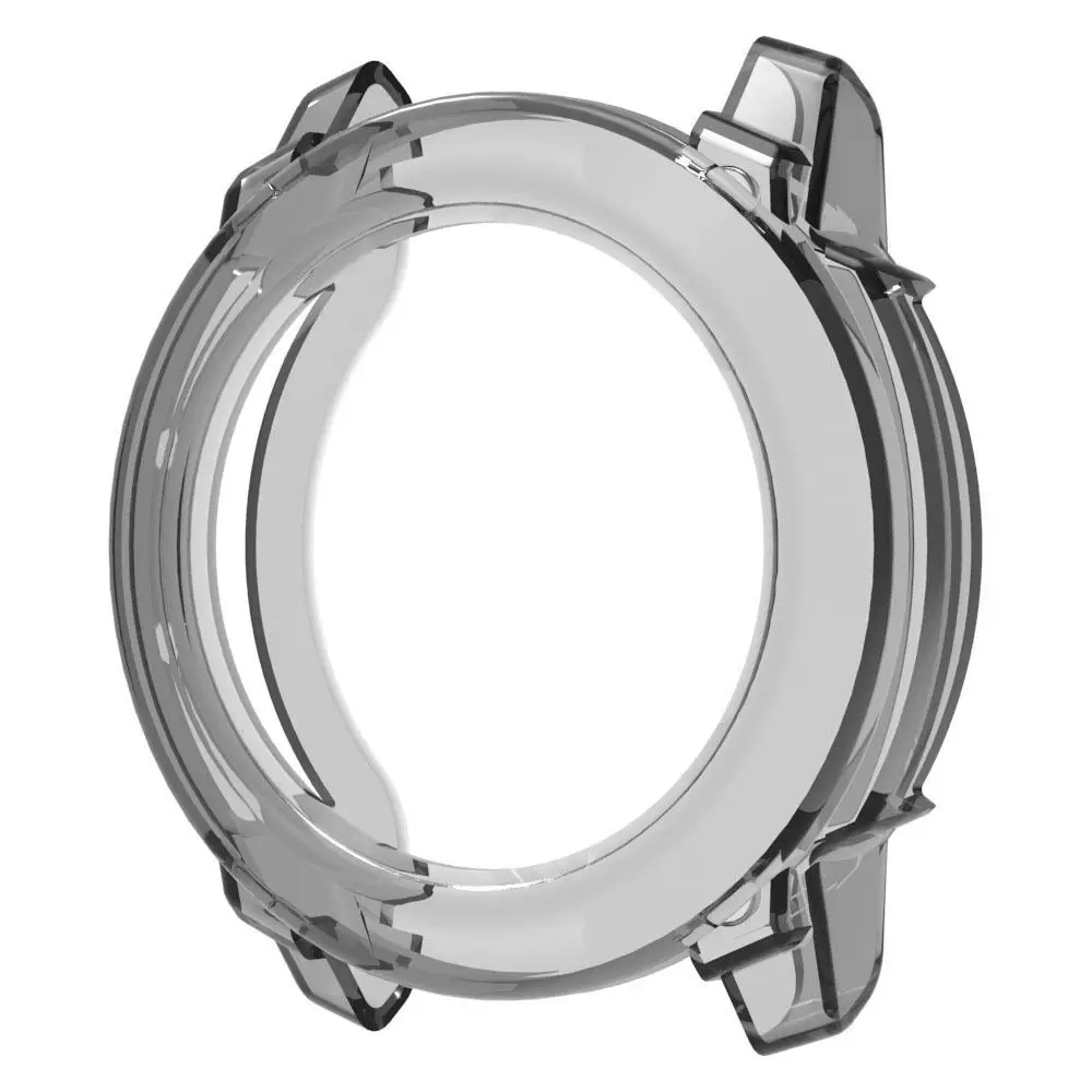 TPU Protective Case Shockproof Soft Watch Cover Transparent Protector Edge Shell Frame for Garmin Instinct 3 45/50mm Accessories