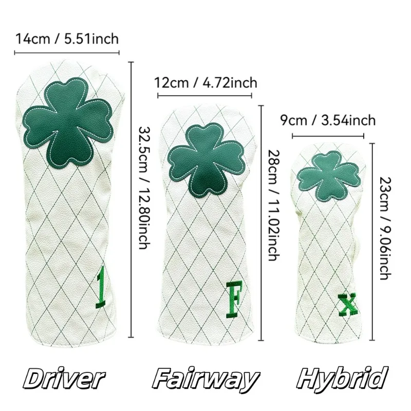 골프 클럽 보호 케이스 - 견고한 구조, 긁힘 및 범프 방지 보관 - 대부분의 골프 클럽과 호환 가능