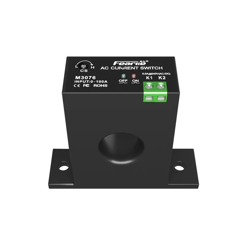 AC current induction switch overcurrent protection disconnection reminder overload transformer relay