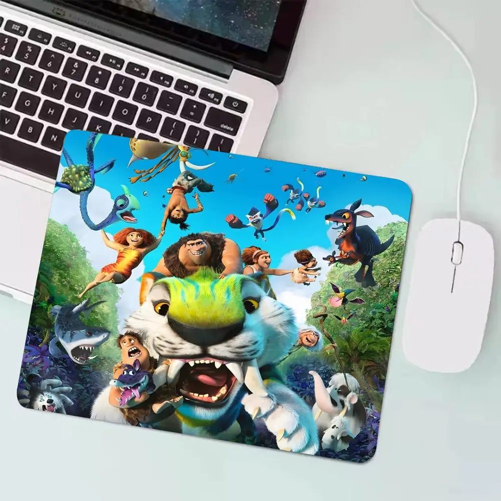 

Movie The C-Croods Mouse Pad PC Computer Mouse Mat Laptop Mice Mousepad Writing Desk Mats Office Valorant Accessories 21x26 25x3
