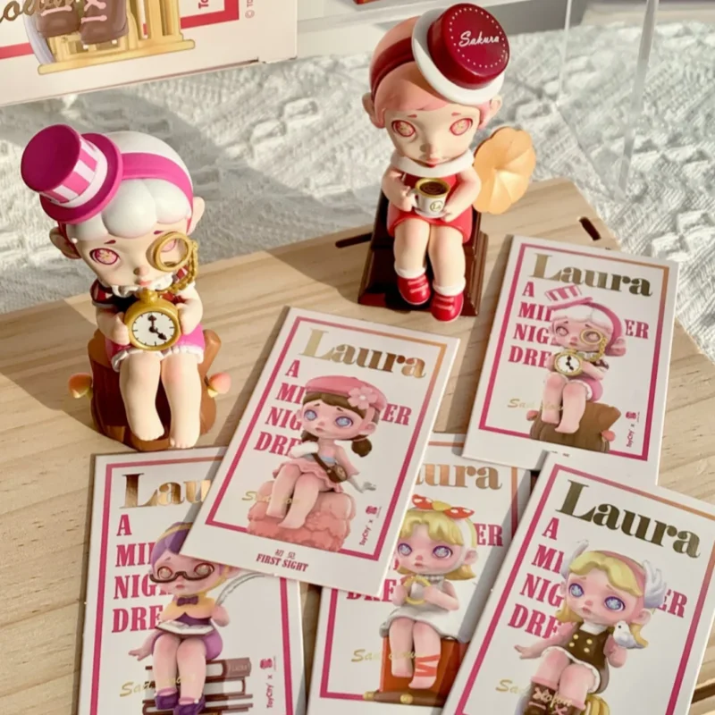 Original Laura Laura'S Midsummer Night'S Dream Series Blind Box Trendy Play Toy Hand Action Figure Mystery Box Kawaii Doll Gift