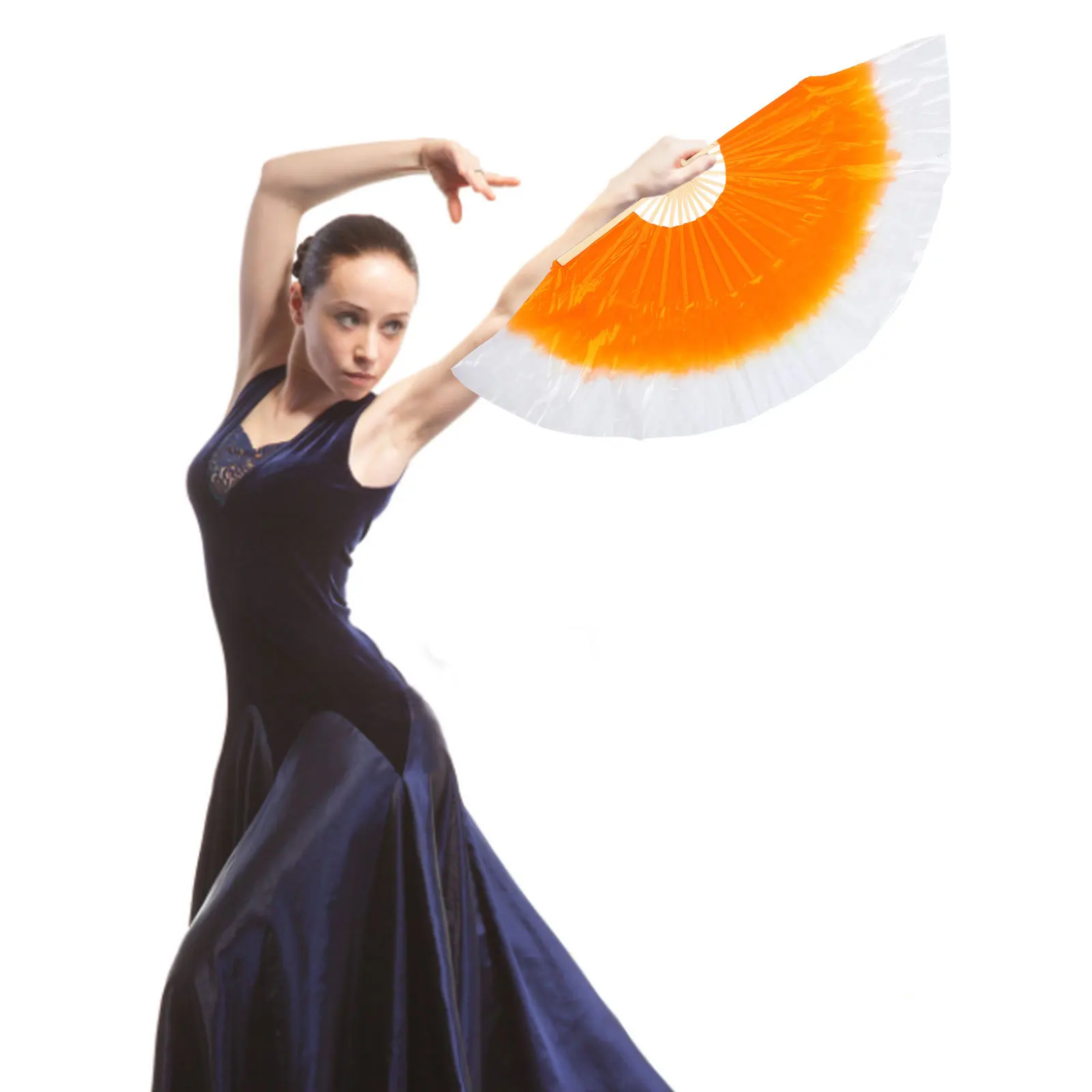 

Складной танцевальный веер, легкий прочный ручной веер, красочный для выступлений, сценический подарок, сувенир, танцевальные фанаты