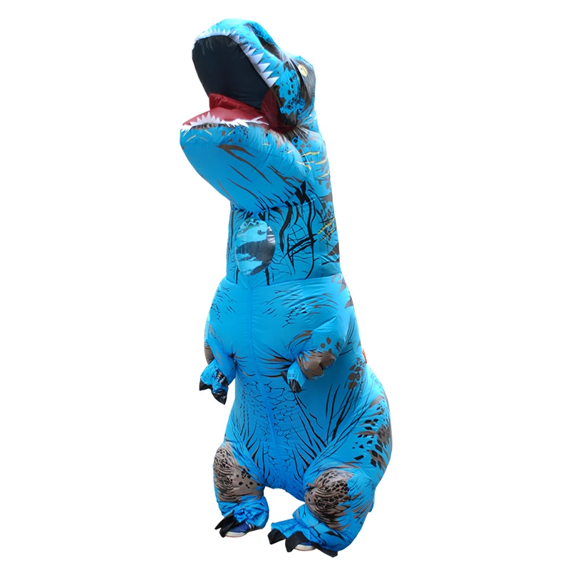 Halloween funny costume, Tyrannosaurus rex dinosaur inflatable costume, adult props costume, dinosaur clothes view 4