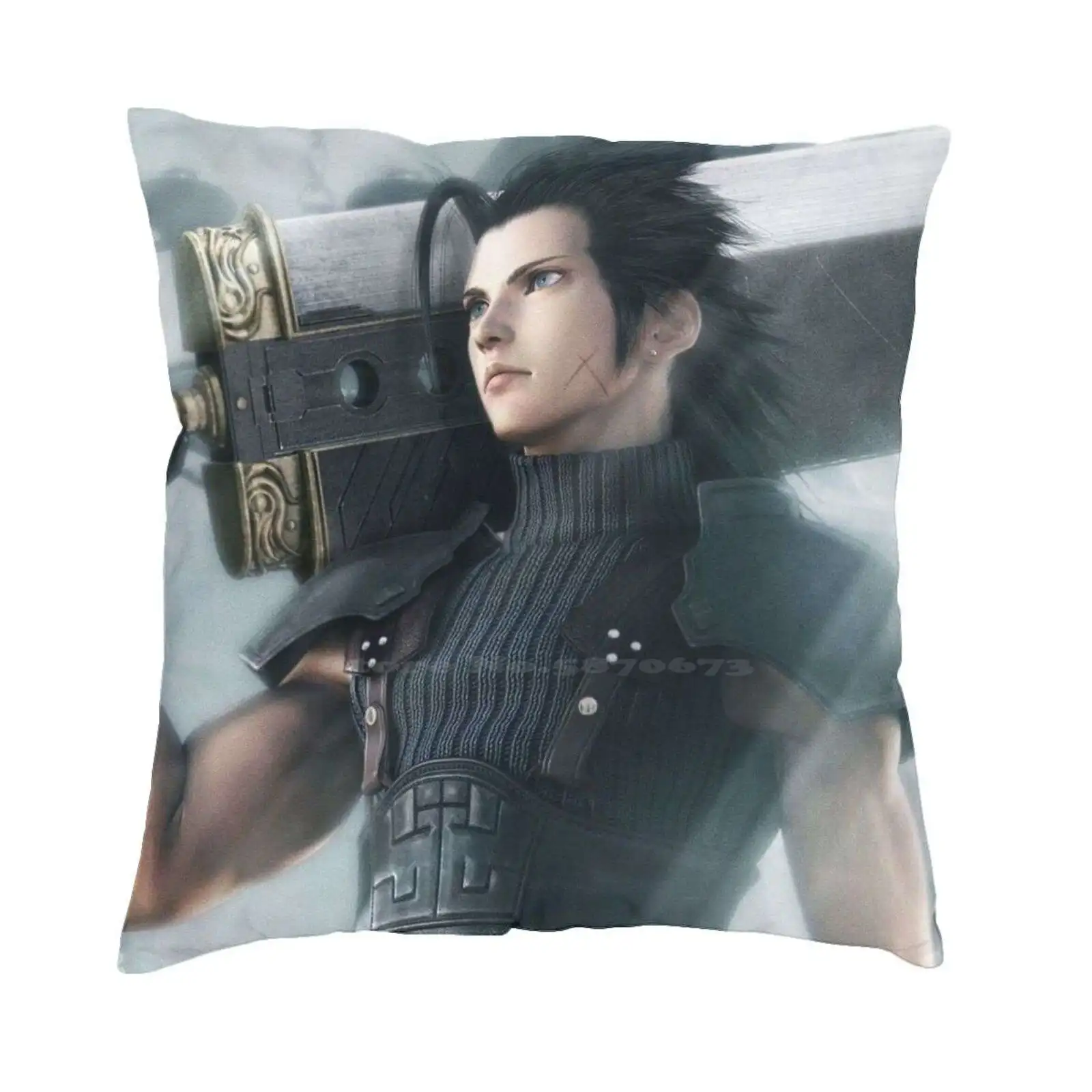 ? Zack Fair ? Soft Comfortable Pillowslip Pillowcase Zack Fair Ff7 Final Fantasy 7 Cloud Strife Crisis Core