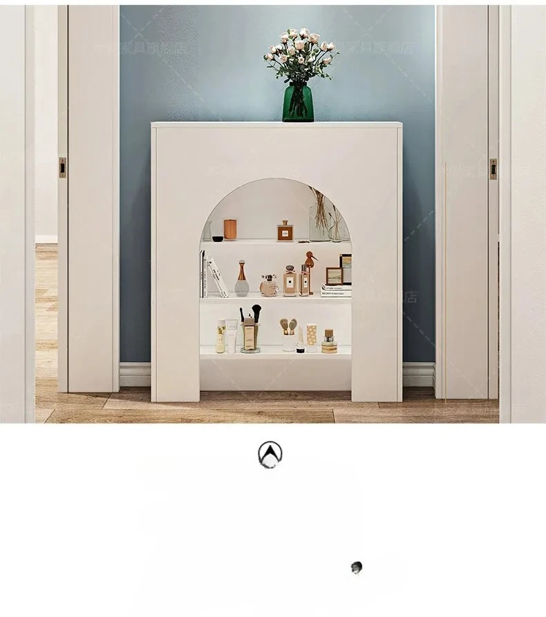Factory Direct 2026 Simple home entrance cabinet, living room corridor decoration cabinet, storage display cabinet, display rack