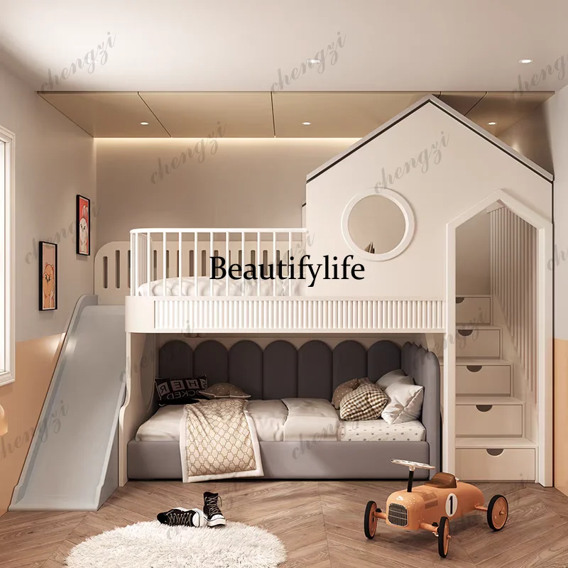 Storage Normal Kids Beds Expandable Normal White Design Princess Kids Bed Modern Single Custom Lit Pour Enfants Furniture Home