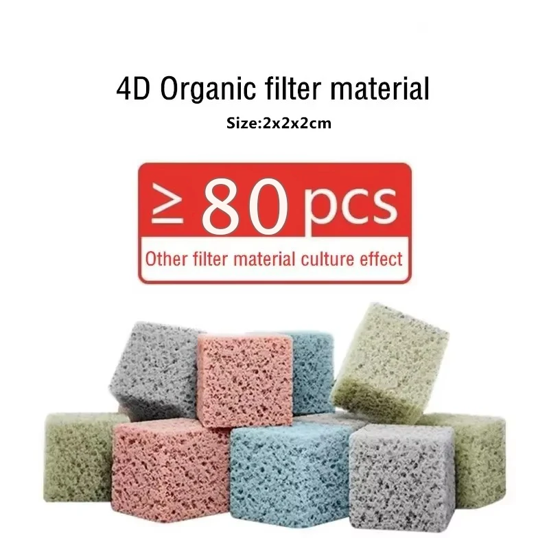 

Aquarium 4D Bio Filter Media Premium Density Fish Tank Wet Filter Material for Aquarium Pond Filter Clear Water filtro aquario